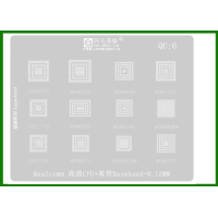 Трафарет BGA AMAOE QU:6 для MDM8215, MDM9215M, MSM7521, MSM6246, MSM8909W, QSC1105, оригинал Трафарет BGA AMAOE QU:6 для MDM8215, MDM9215M, MSM7521, MSM6246, MSM8909W, QSC1105, оригинал