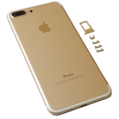 Задняя крышка для iPhone 7 Plus, золотая