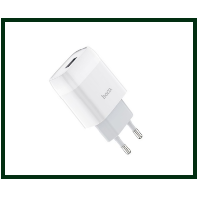 Сетевое зарядное устройство Hoco C72A 1 USB 2.1A, белое