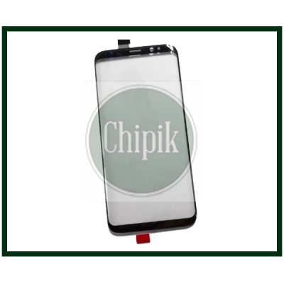 Стекло для переклейки дисплея Samsung G950, Galaxy S8, QR, Черное