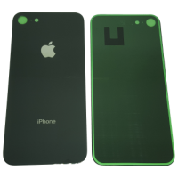 Стекло задней крышки для Apple iPhone 8, черное Orig Стекло задней крышки для Apple iPhone 8, черное Orig