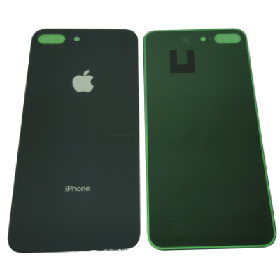 Стекло задней крышки для Apple iPhone 8 Plus, черное Orig