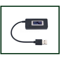 Тестер USB напряжения (USB Charger Doctor) KCX-017, черный Тестер USB напряжения (USB Charger Doctor) KCX-017, черный