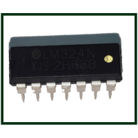 Микросхема LM324N, DIP-14 Микросхема LM324N, DIP-14