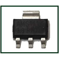 Микросхема AMS1117, 3.3v, SOT-223 Микросхема AMS1117, 3.3v, SOT-223
