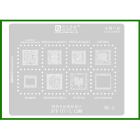 Трафарет BGA AMAOE MU:5 для MT8795Z, MT6877V, MT6855V, MT6799W, RAM496, MT6983Z, MT8176V, MT6799W, оригинал Трафарет BGA AMAOE MU:5 для MT8795Z, MT6877V, MT6855V, MT6799W, RAM496, MT6983Z, MT8176V, MT6799W, оригинал