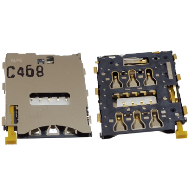 Разъем NanoSIM Sony E5803, E5823, D5803, D5833, D6603, D6616, D6633, D6643, D6653, SGP611, SGP612, SGP621, original (PN:1278-7930)