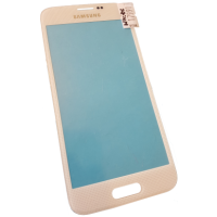 Стекло для переклейки дисплея Samsung G800H, S5 Mini, белое