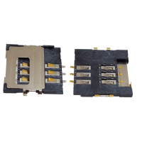 Разъем SIM-карты Sony CK13i, CK15i, W100i, WT13i, original (PN:1230-2848)