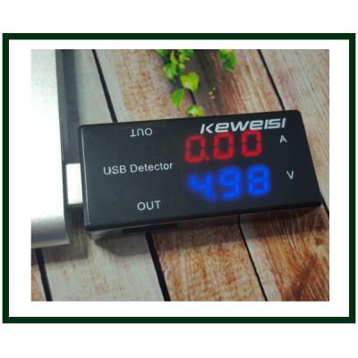 Тестер USB напряжения (USB Charger Doctor) KWS-10VA прямой