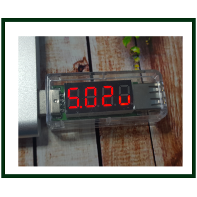 Тестер USB напряжения (USB Charger Doctor) прозрачный, прямой Тестер USB напряжения (USB Charger Doctor) прозрачный, прямой