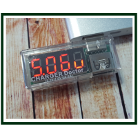 Тестер USB напряжения (USB Charger Doctor) прозрачный, угловой Тестер USB напряжения (USB Charger Doctor) прозрачный, угловой