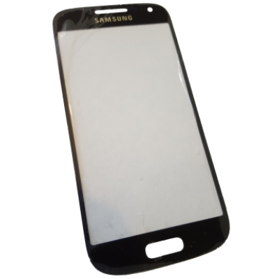Стекло для переклейки дисплея Samsung i9190 Black Galaxy S4 mini