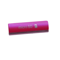 Sony LT26W Xperia Acro S Заглушка разъема MicroSD, Pink, original (PN:1257-0229)