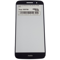 Стекло для переклейки дисплея Motorola XT1662 Moto M, XT1663, черное