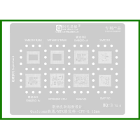 Трафарет BGA AMAOE MQ:3 для SM8250, MT6885Z, SM8250, SM7250, SM6125, SM7150, оригинал Трафарет BGA AMAOE MQ:3 для SM8250, MT6885Z, SM8250, SM7250, SM6125, SM7150, оригинал