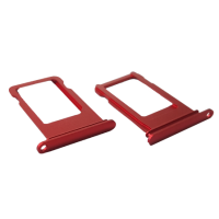 Держатель SIM-карты (Nano sim tray) iPhone 7 Plus, красный Держатель SIM-карты (Nano sim tray) iPhone 7 Plus, красный