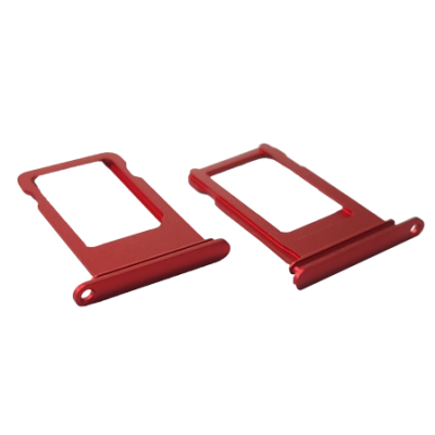 Держатель SIM-карты (Nano sim tray) iPhone 7 Plus, красный