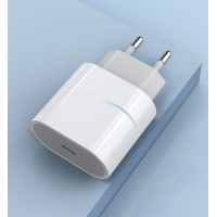 Сетевое зарядное устройство для Apple MU7V2ZM/A, 18W, A1692 + USB-C to lightning Сетевое зарядное устройство для Apple MU7V2ZM/A, 18W, A1692 + USB-C to lightning