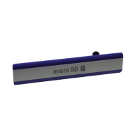 Sony D6503 Заглушка разъема MicroSD, Purple, original (PN:1284-6794)