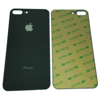 Стекло задней крышки для Apple iPhone 8 Plus, черное Стекло задней крышки для Apple iPhone 8 Plus, черное