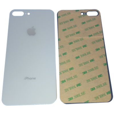 Стекло задней крышки для Apple iPhone 8 Plus, белое