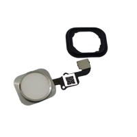 Кнопка Home iPhone 6, 6 Plus с механизмом, белая Кнопка Home iPhone 6, 6 Plus с механизмом, белая