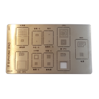 Трафарет BGA для Apple iPhone 4, iPad, iPad2 (A401) Трафарет BGA для Apple iPhone 4, iPad, iPad2 (A401)