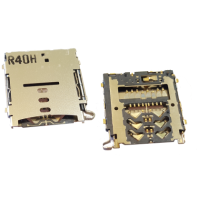 Разъем SIM-карты Samsung A3, A300F, A5, A500F + с разъемом MicroSD Разъем SIM-карты Samsung A3, A300F, A5, A500F + с разъемом MicroSD
