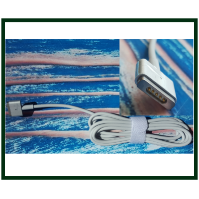 Кабель питания для зарядного устройства ноутбука Apple MacBook MagSafe 2, 45W, 60W Кабель питания для зарядного устройства ноутбука Apple MacBook MagSafe 2, 45W, 60W