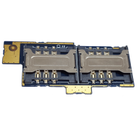 Разъем SIM-карты Sony C1605, DUAL-SIM, original (PN:A/8CS-58570-0001)