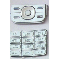 Клавиатура Nokia 5200/5300 silver Клавиатура Nokia 5200/5300 silver