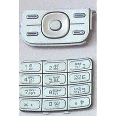 Клавиатура Nokia 5200/5300 silver