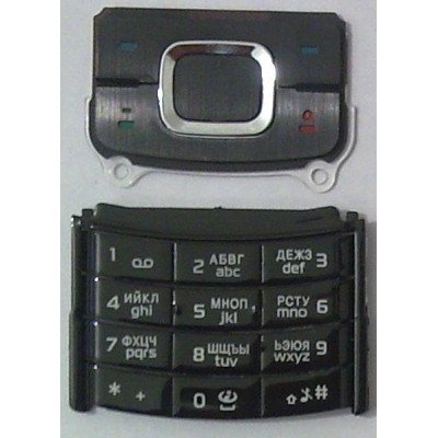 Клавиатура Nokia 6500 slide black