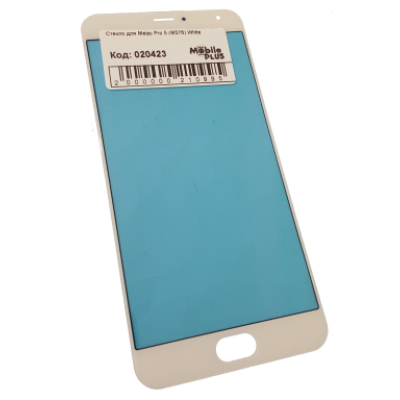 Стекло для переклейки дисплея Meizu Pro 5 (M576) White