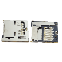 Разъем MicroSD Samsung i8160, S7562, S6810, SM-C101, original (PN:3709-001734) Разъем MicroSD Samsung i8160, S7562, S6810, SM-C101, original (PN:3709-001734)