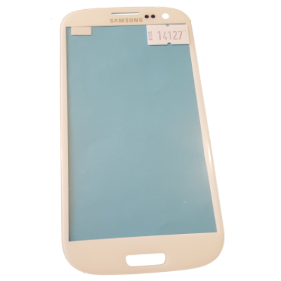 Стекло для переклейки дисплея Samsung i9300 White Galaxy S3