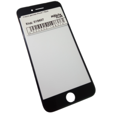 Стекло для переклейки дисплея Apple iPhone 7, черное