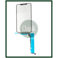 Сенсорный экран со стеклом для Apple iPhone 11 Pro Max, no IC, черный