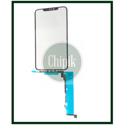 Сенсорный экран со стеклом для Apple iPhone 11 Pro Max, no IC, черный