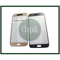 Стекло для переклейки дисплея Samsung A720 Galaxy A7 2017, золотое