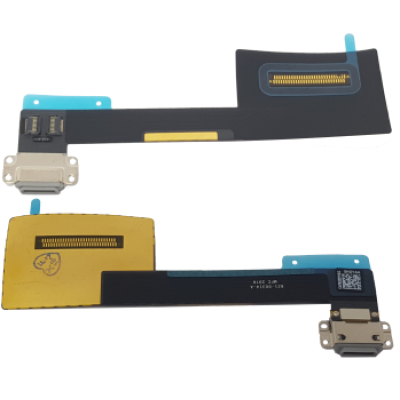 Шлейф с разъемом зарядки (Lighting Flat Cable) iPad Pro 9,7, серый
