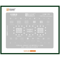 Трафарет BGA AMAOE SAM:20 для Samsung 115749-2R, 58081, MT6197W, MT6835V, 77298
