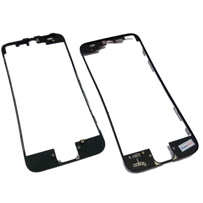 Подложка, пластиковая рамка для переклейки стекла для Apple iPhone 5, черная Подложка, пластиковая рамка для переклейки стекла для Apple iPhone 5, черная