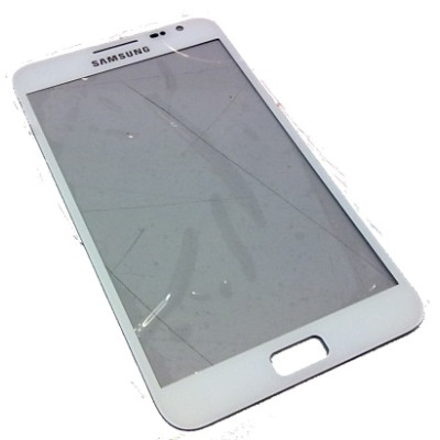 Стекло для переклейки дисплея Samsung N7000 White Galaxy Note