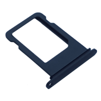 Держатель SIM-карты (Nano sim tray) iPhone 7, черный глянцевый