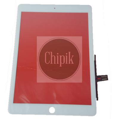 Сенсорный экран со стеклом для Apple iPad 9,7 2018, белый
