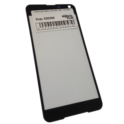 Стекло для переклейки дисплея Nokia Lumia 650, RM-1152, черное