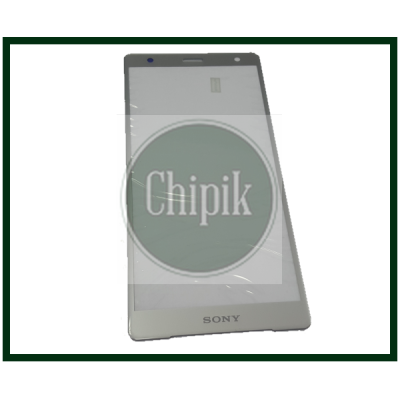 Стекло для переклейки дисплея Sony Xperia XZ2 H8266, серебро