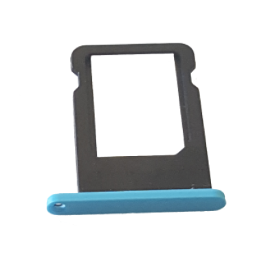 Держатель SIM-карты iPhone 5C, голубой